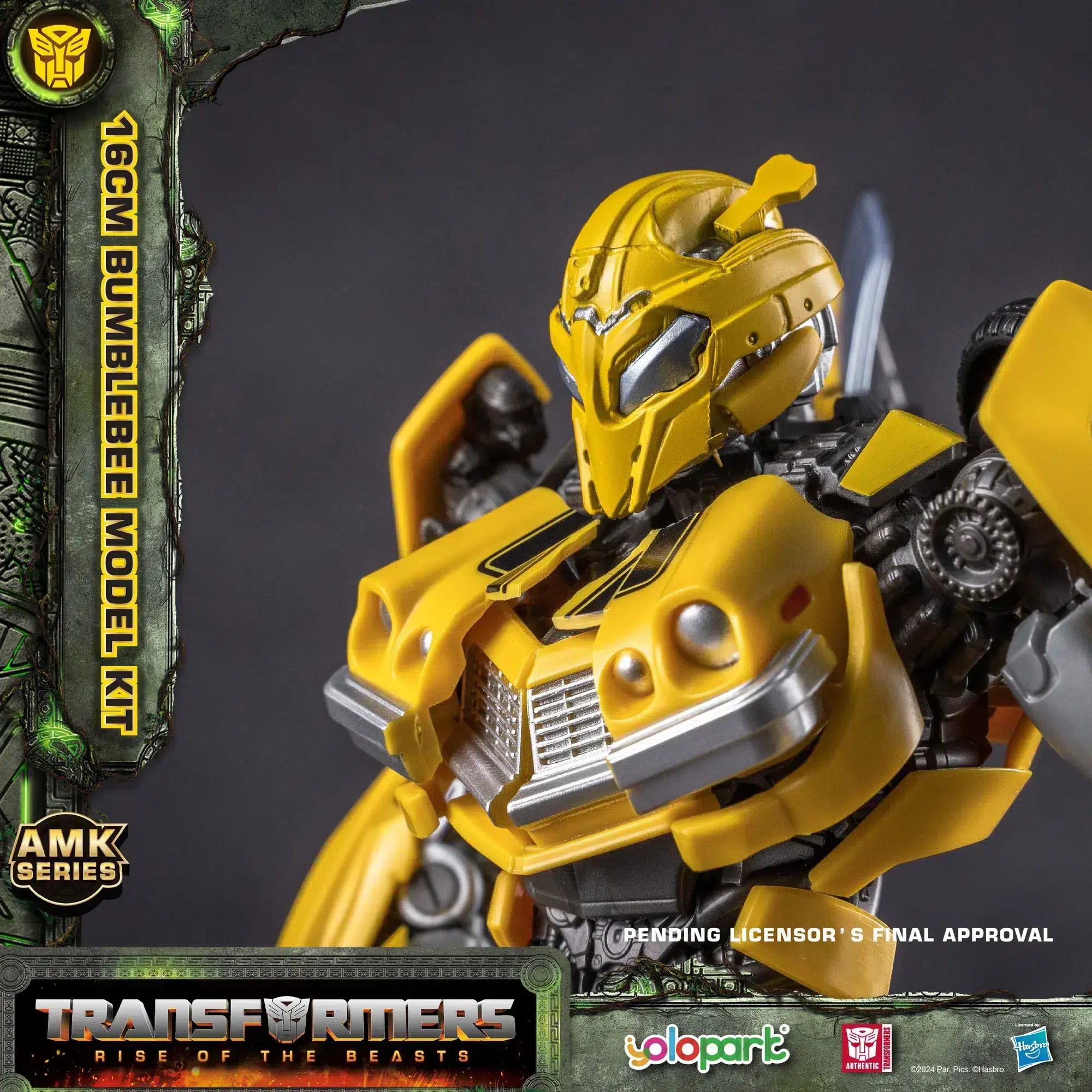 Yolopark Amk Series Transformers Rise Of The Beasts Cheetor Model Kit 5