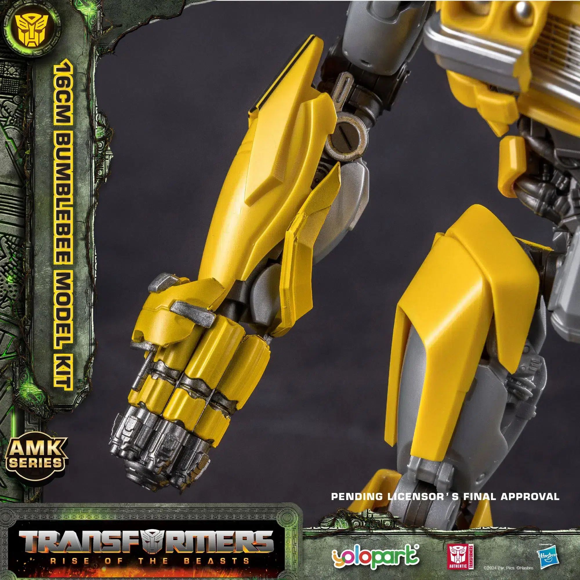 Yolopark Amk Series Transformers Rise Of The Beasts Cheetor Model Kit 6