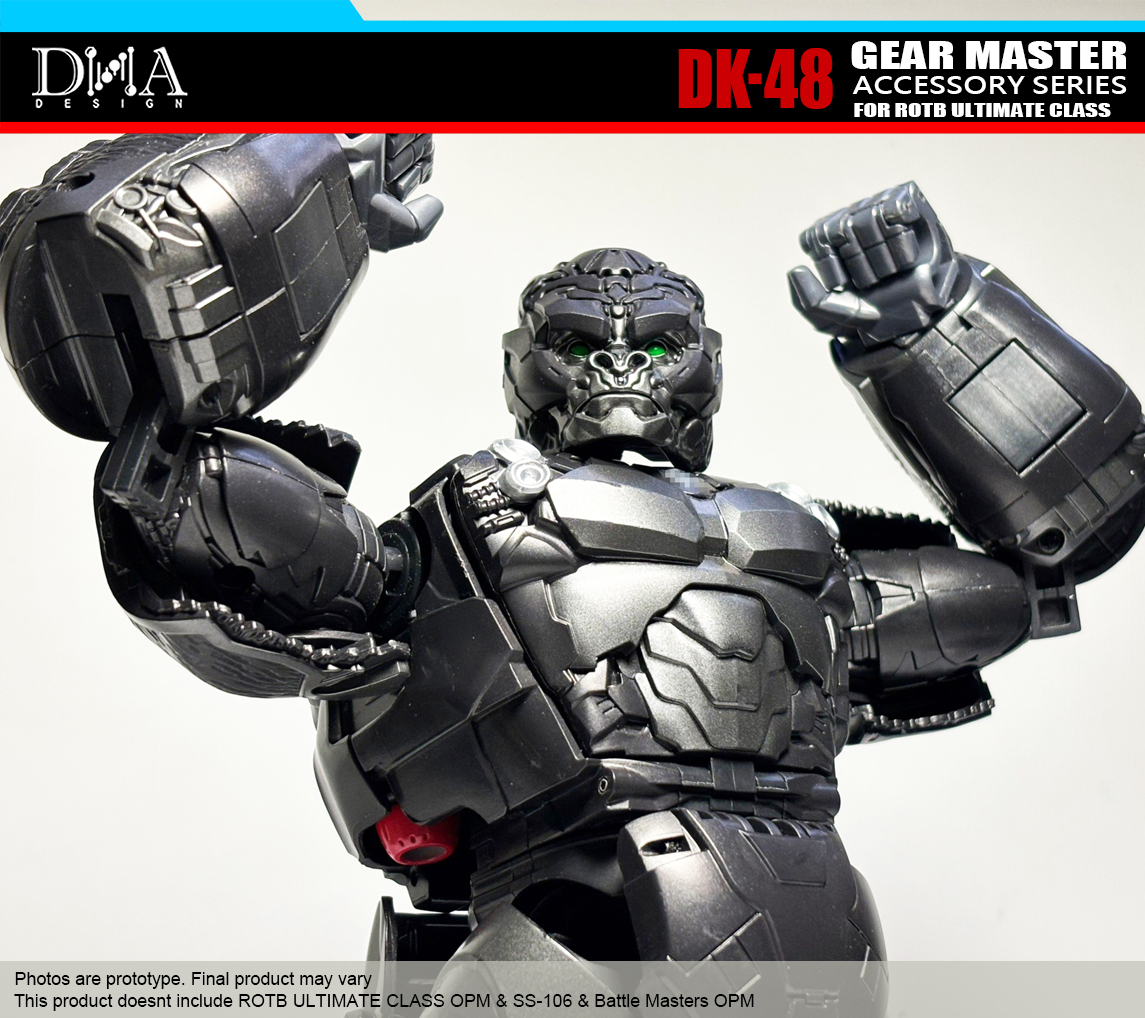 Dna Design Dk 48 Kits De Actualización Para Ultimate Class Optimus Primal 13