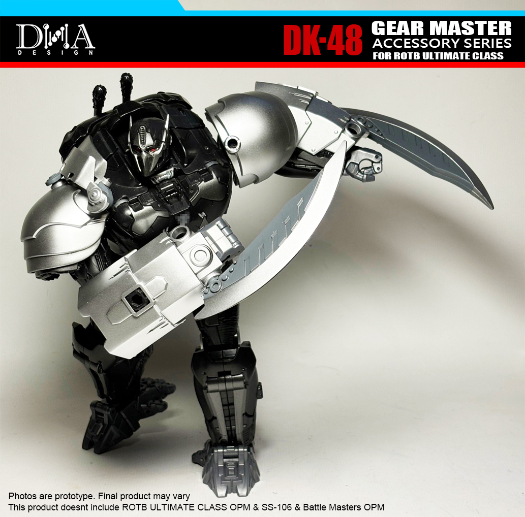Dna Design Dk 48 Upgrade Kits For Ultimate Class Optimus Primal 17