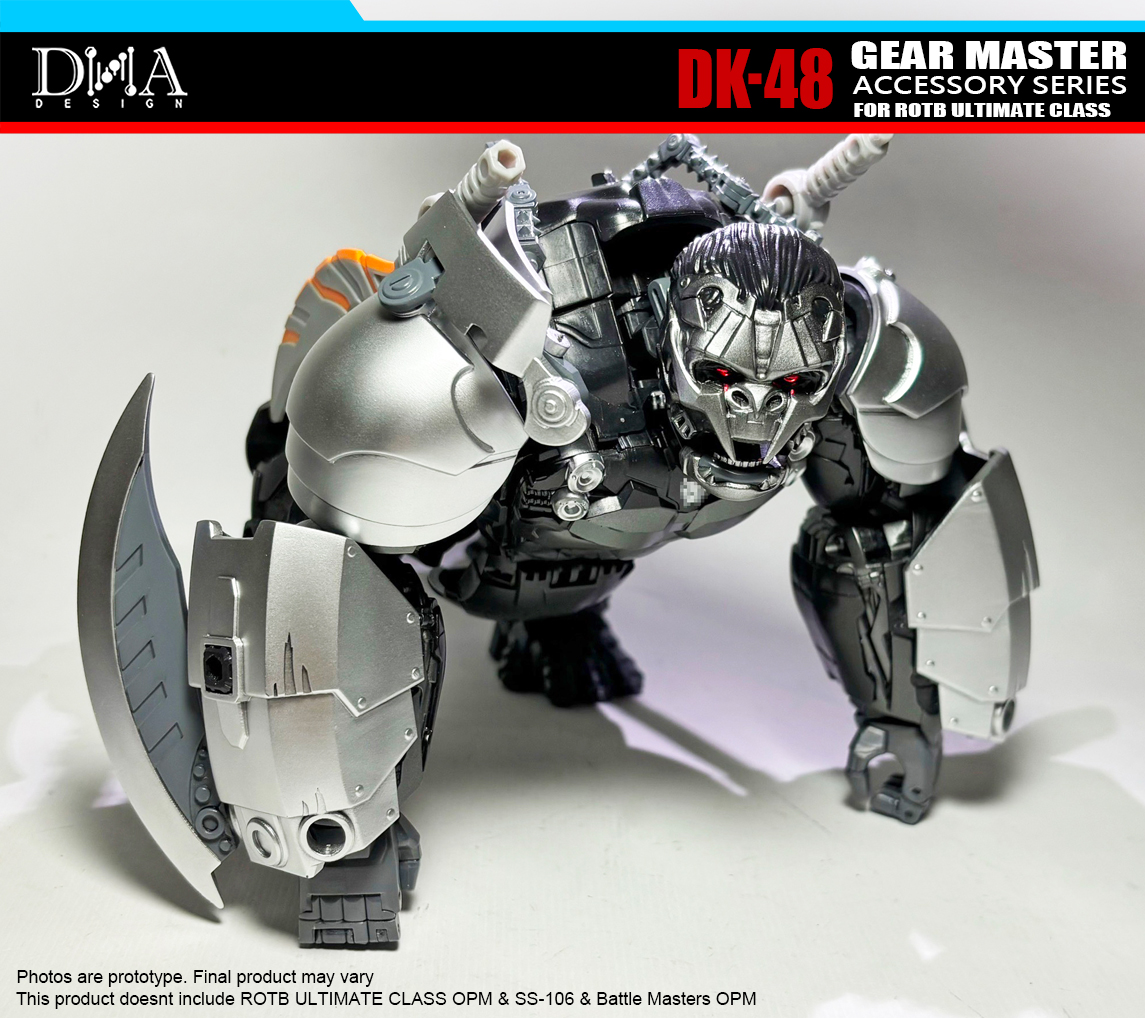 Dna Design Dk 48 Upgrade Kits For Ultimate Class Optimus Primal 8