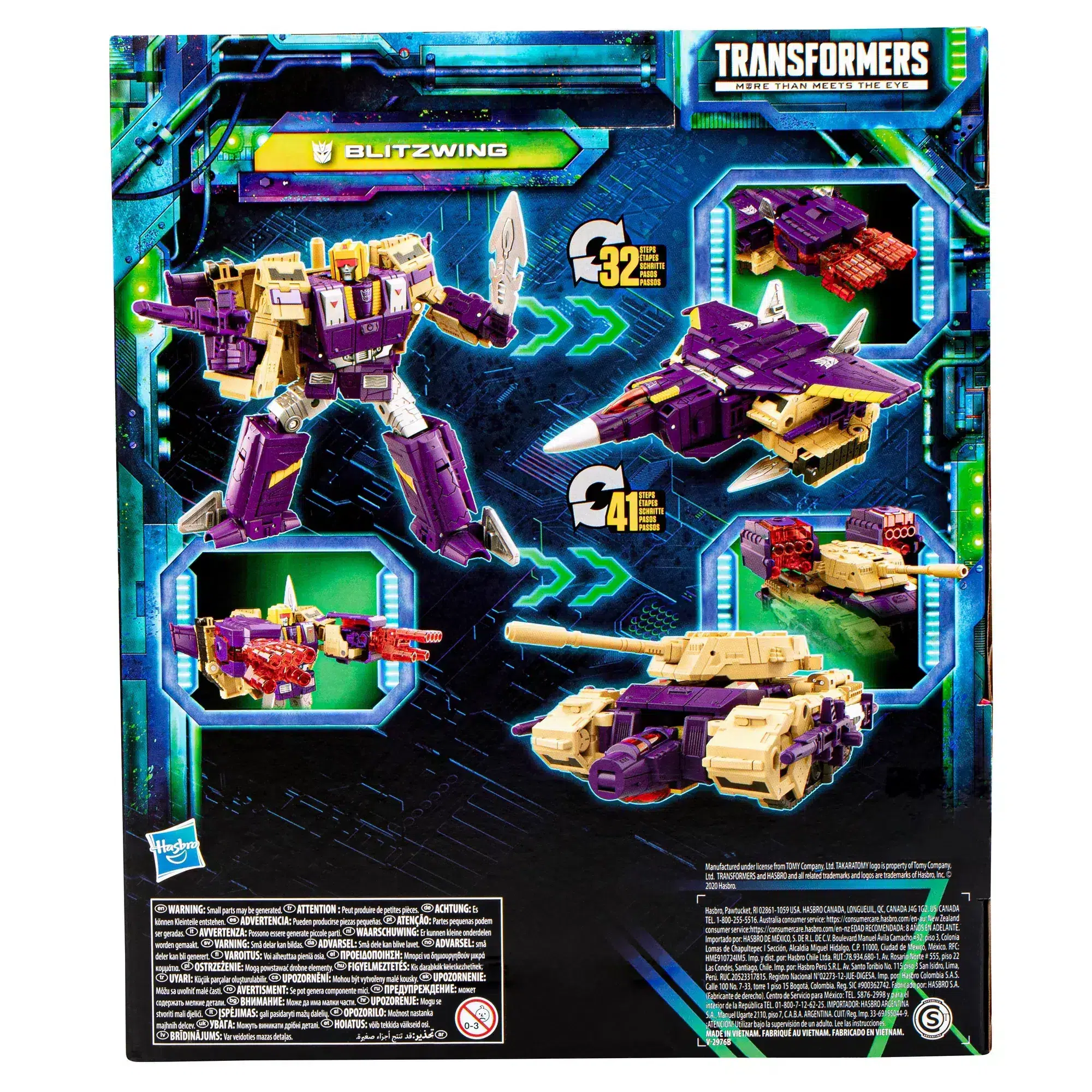 Transformers Legacy Evolution Leader-klasse Blitzwing 6