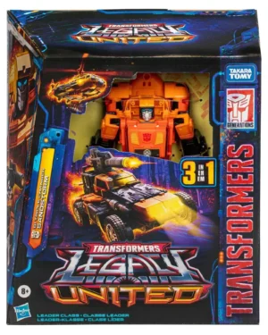 Transformers Legacy United G1 Drievoudige wisselaar Sandstorm 2