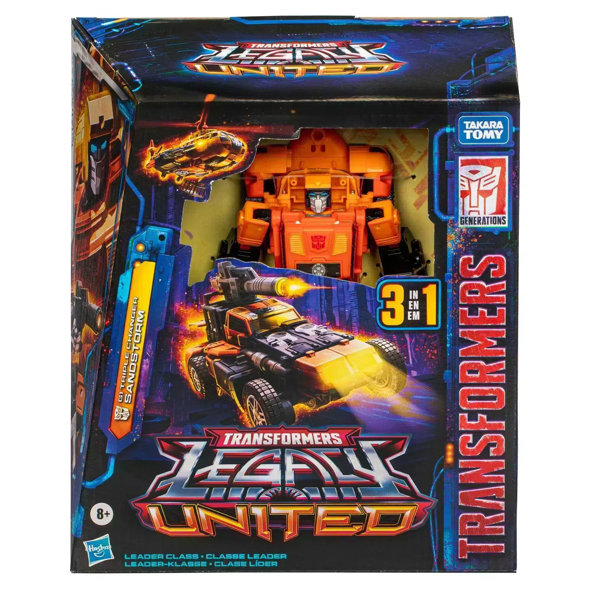Transformers Legacy United G1 Triple Changer Sandstorm 2