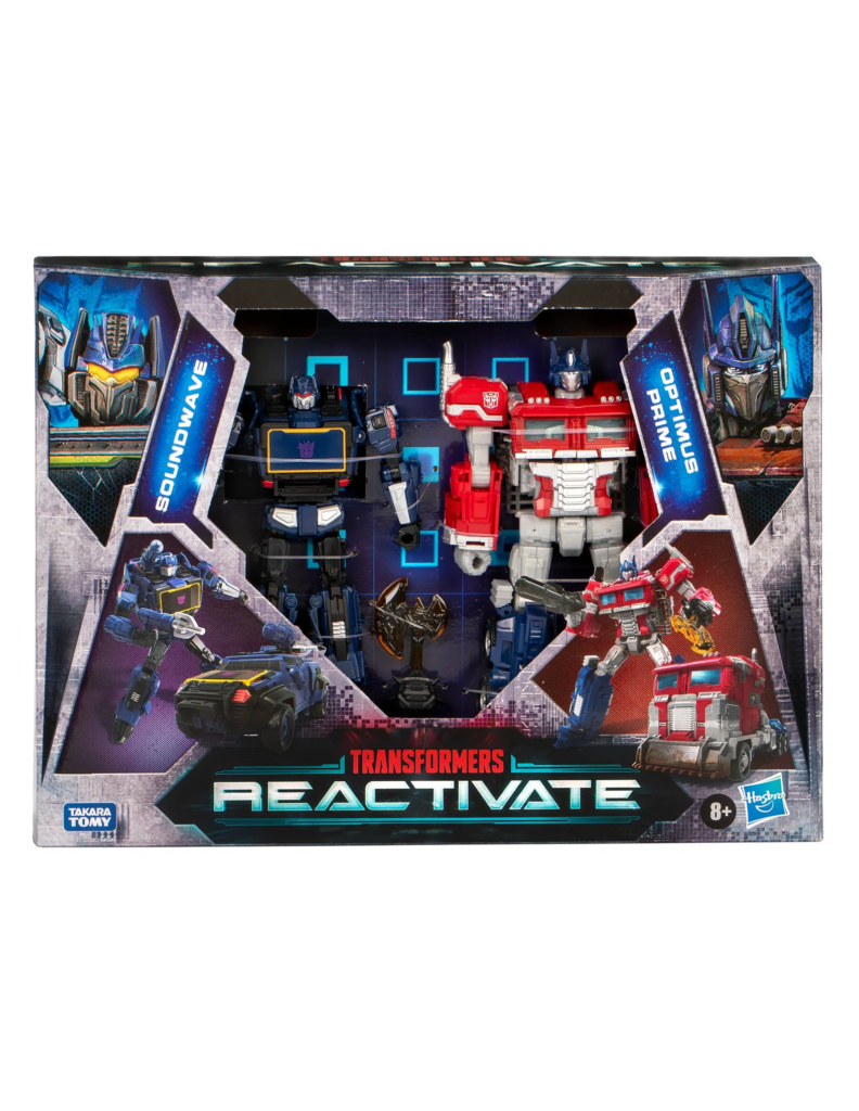 Transformers: Reactivate - Optimus Prime & Soundwave