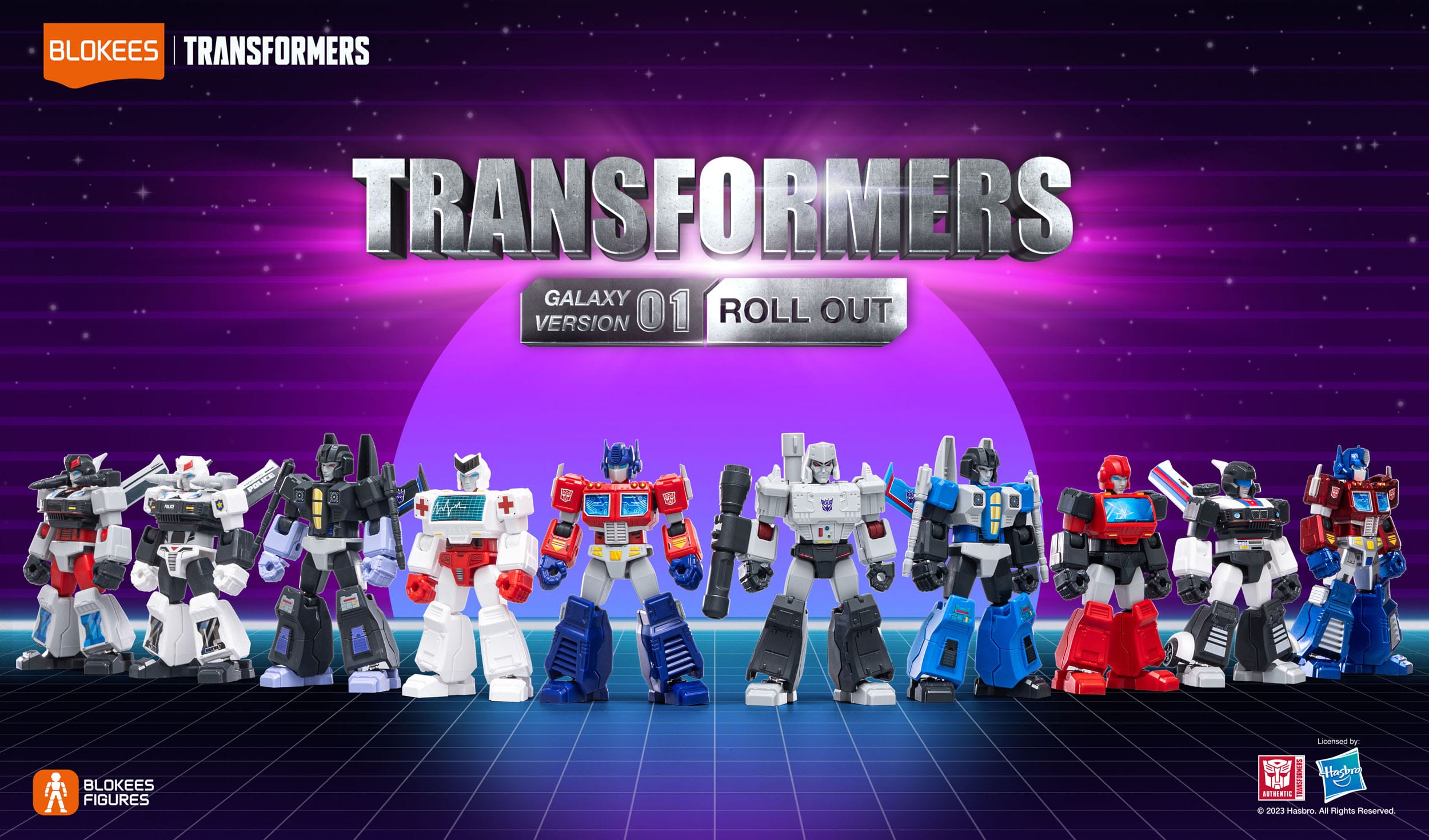 Blokees Transformers Galaxy Versione 01 Roll Out Mystery Box 26
