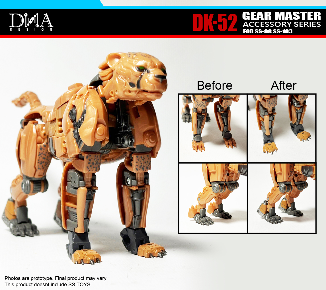 Dna Design Dk 52 Gear Master Accessory Series per Ss 98 Ss 103 20
