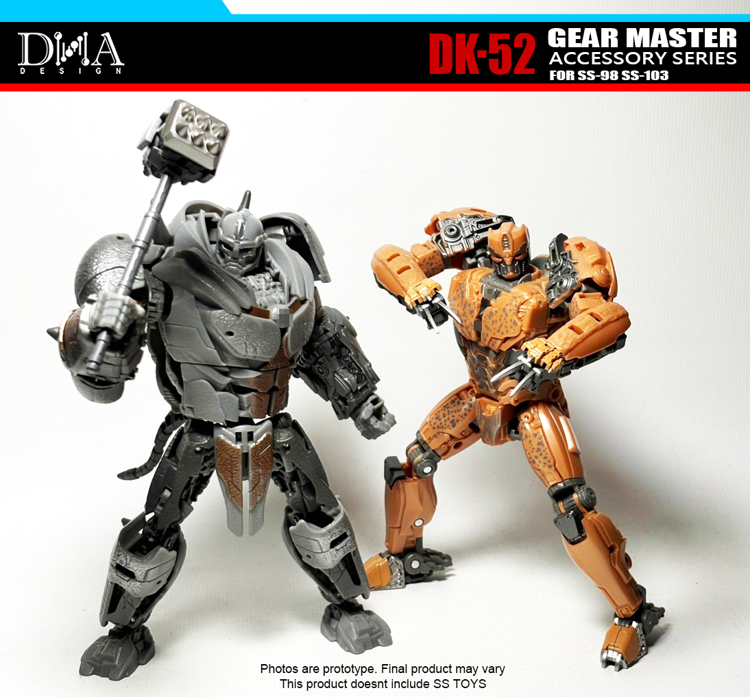 Serie di accessori Gear Master Dna Design Dk 52 per Ss 98 Ss 103 5