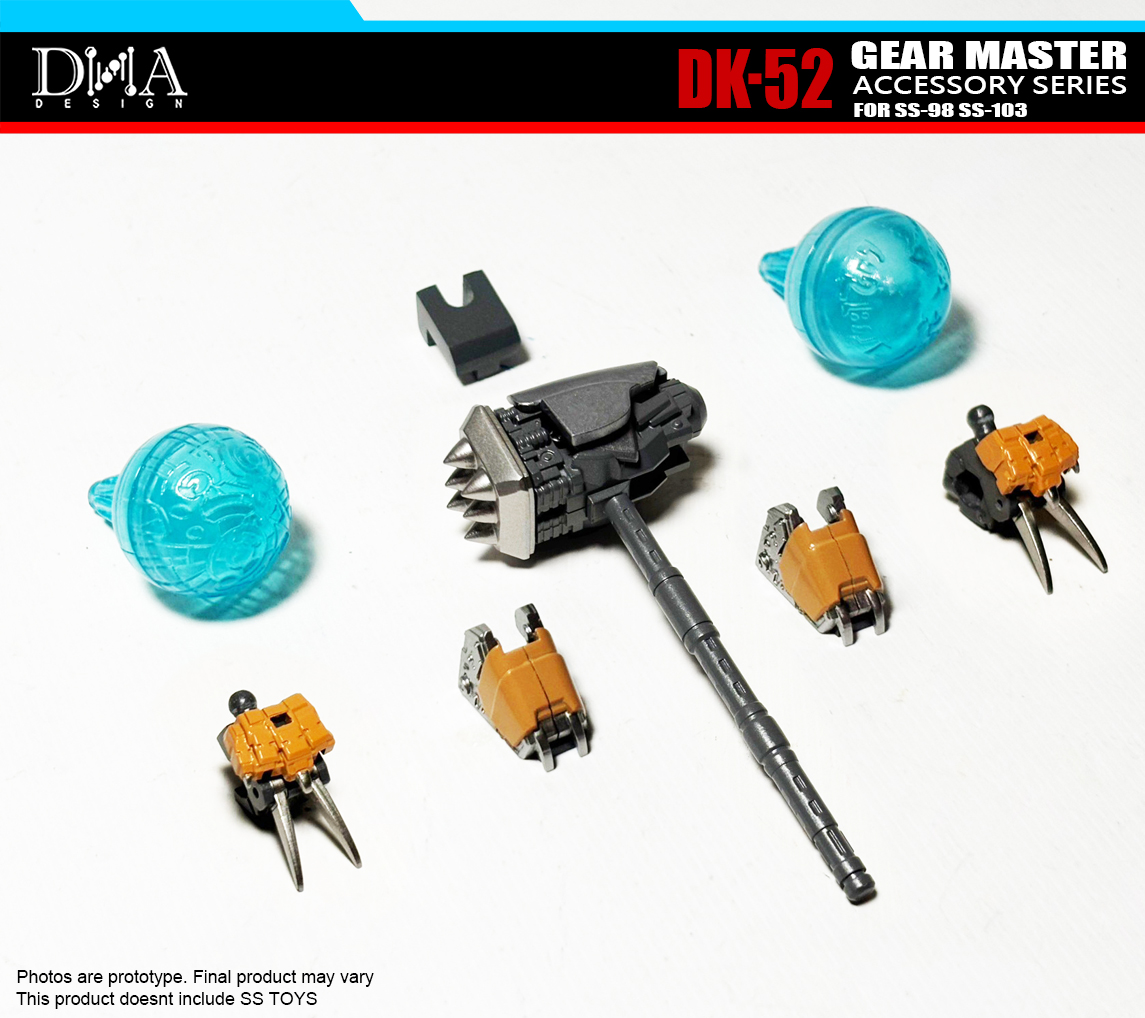 Dna Design Dk 52 Serie De Accesorios Gear Master Para Ss 98 Ss 103 7
