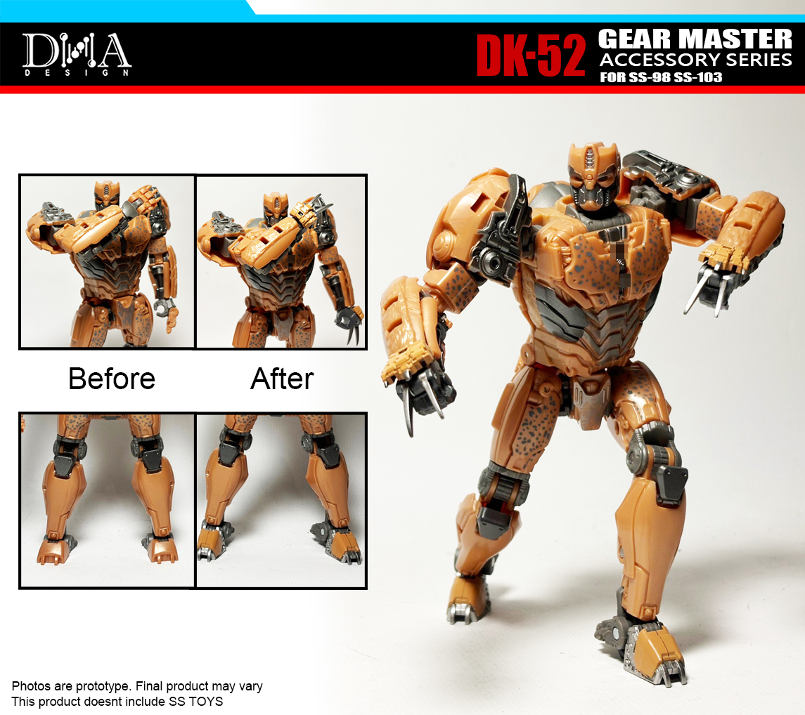 Dna Design Dk 52 Serie De Accesorios Gear Master Para Ss 98 Ss 103 9