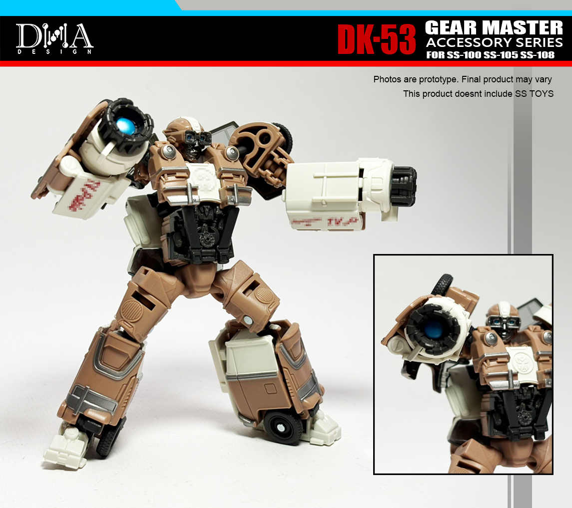 Dna Design Dk 53 Serie De Accesorios Gear Master Para Ss 100 Ss 105 Ss 108 31