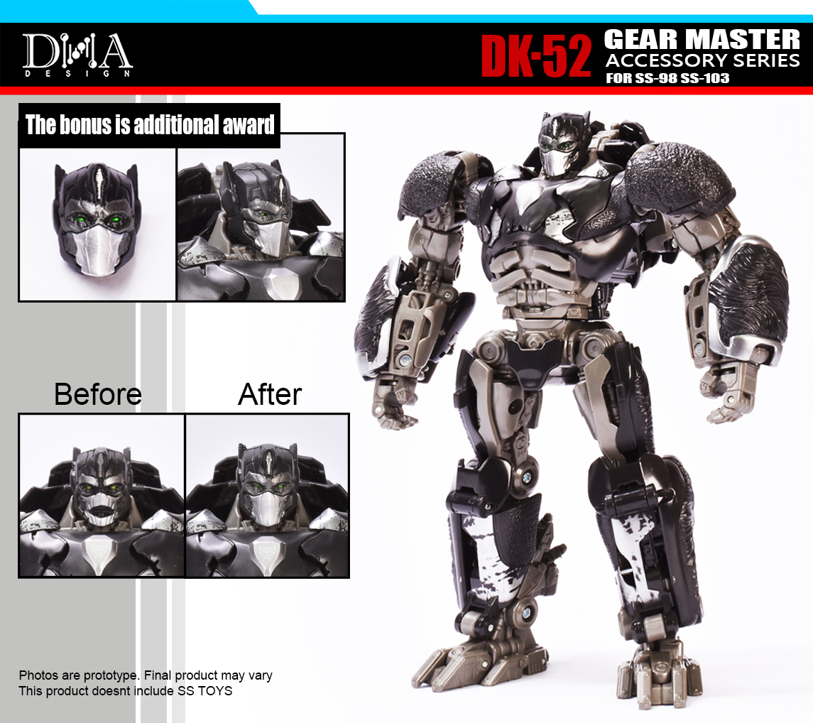 DNA Design – DK-53 GEAR MASTER Accessory Series for SS-100, SS-105, SS-108