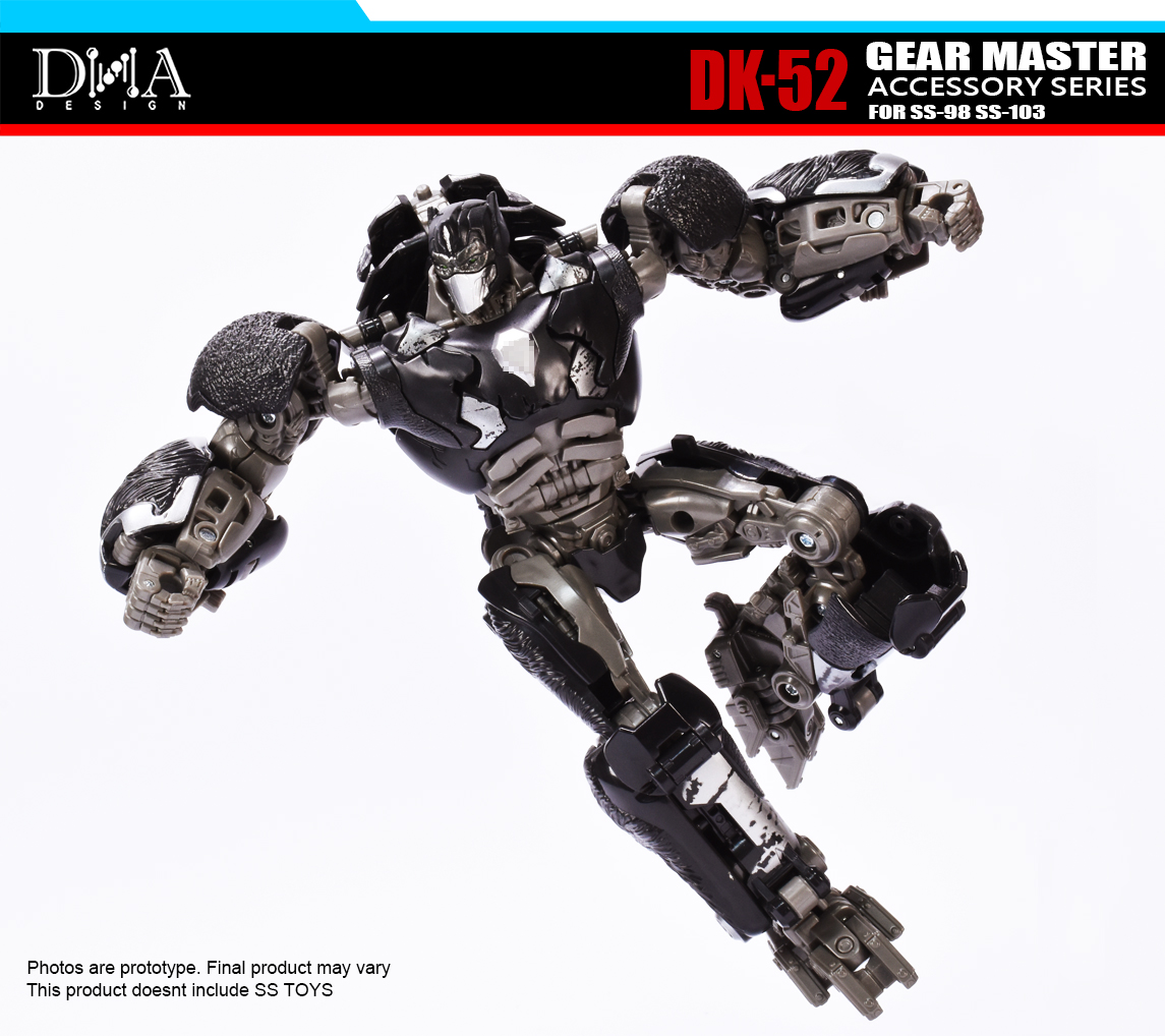 DNA Design – DK-53 GEAR MASTER Accessory Series for SS-100, SS-105, SS-108