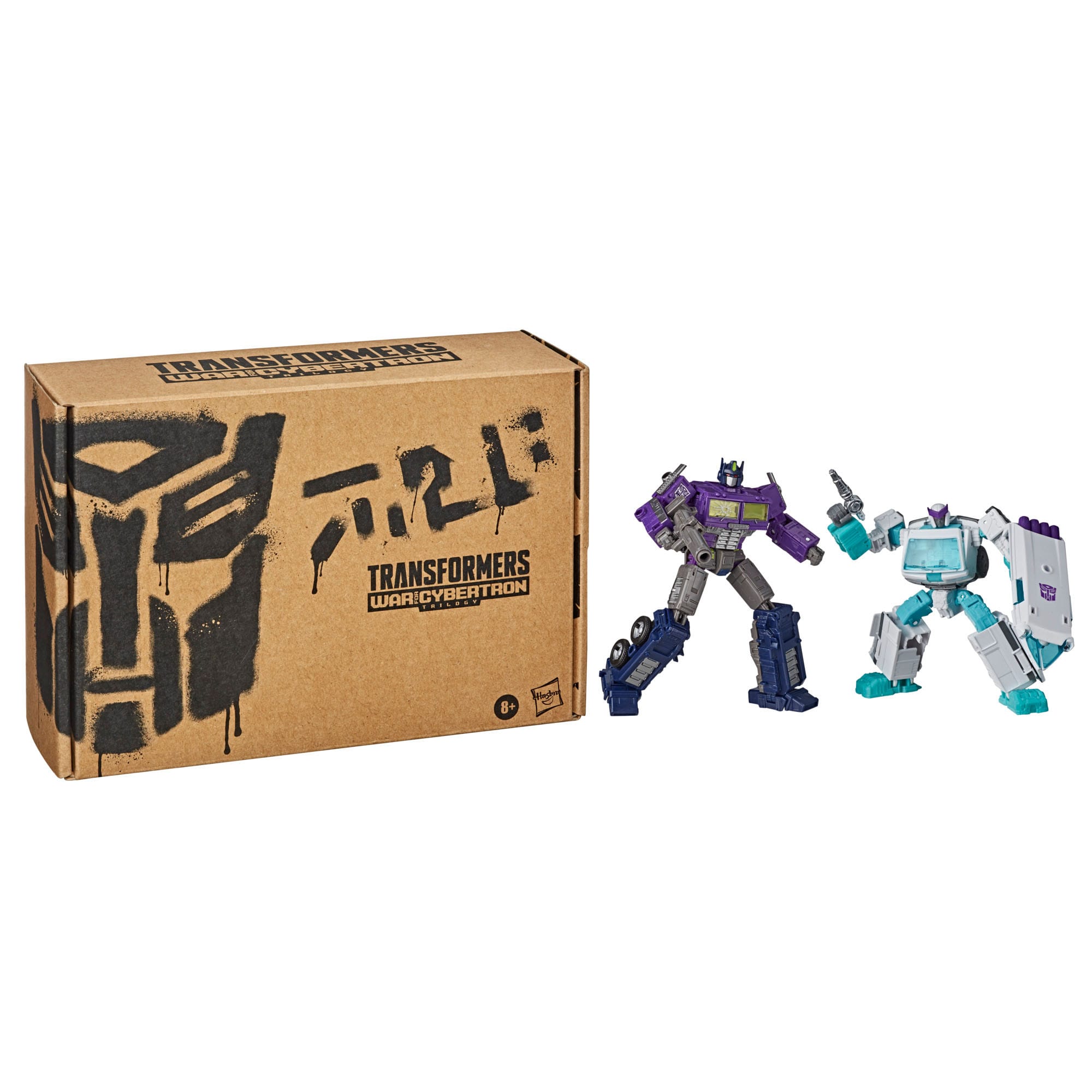 Transformers Generations Selects Shattered Glass Optimus Prime Ratchet 2 Pack 4