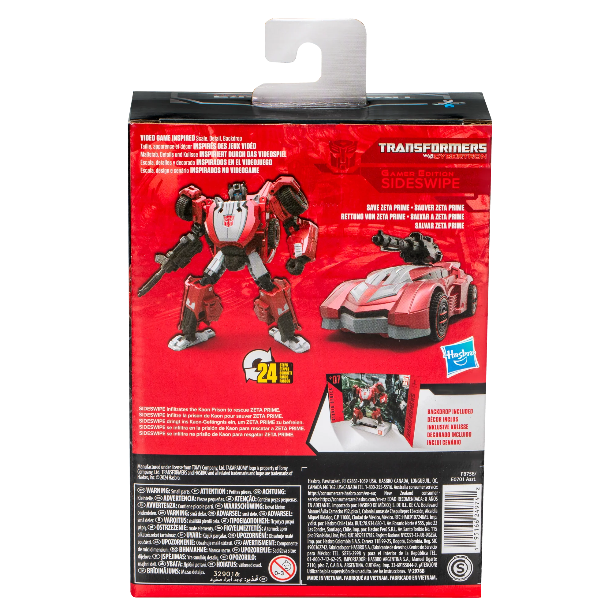 Transformers Krieg für Cybertron Studio Series 07 Sideswipe Gamer Edition 10