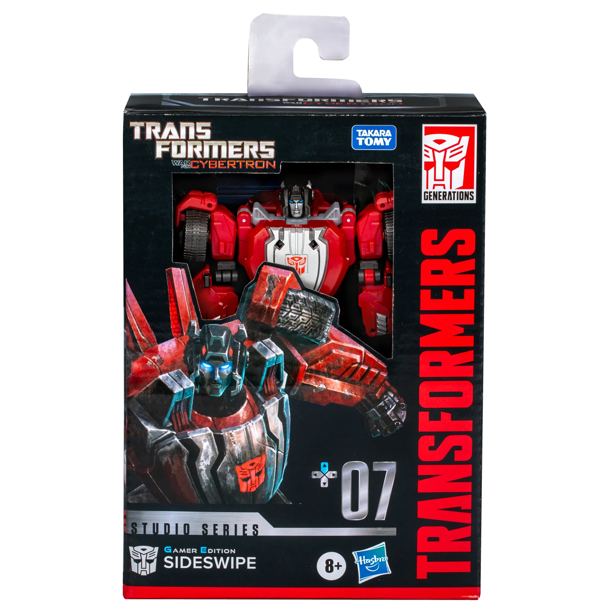 Transformers Krieg für Cybertron Studio Series 07 Sideswipe Gamer Edition 11