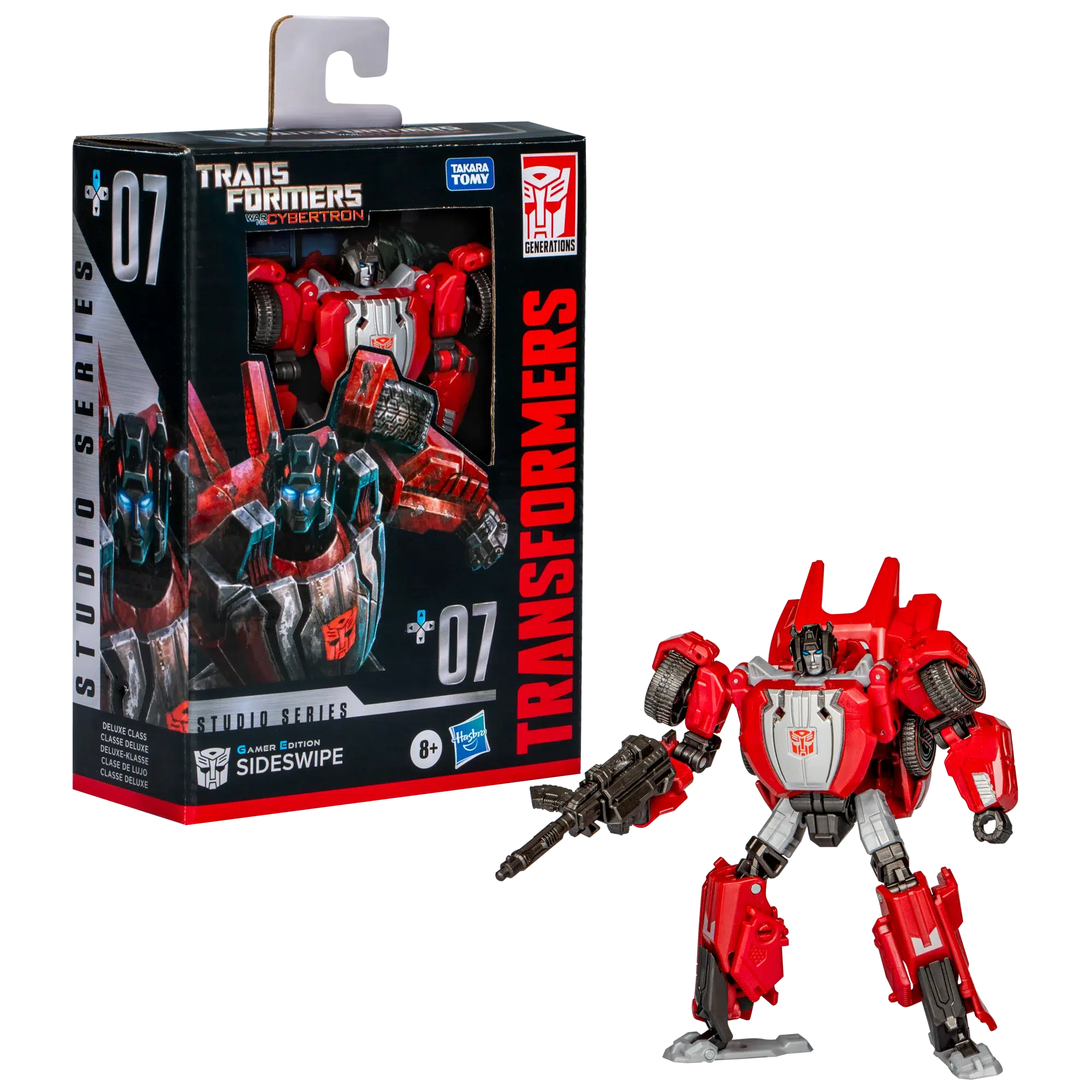 Transformers Krieg für Cybertron Studio Series 07 Sideswipe Gamer Edition 8