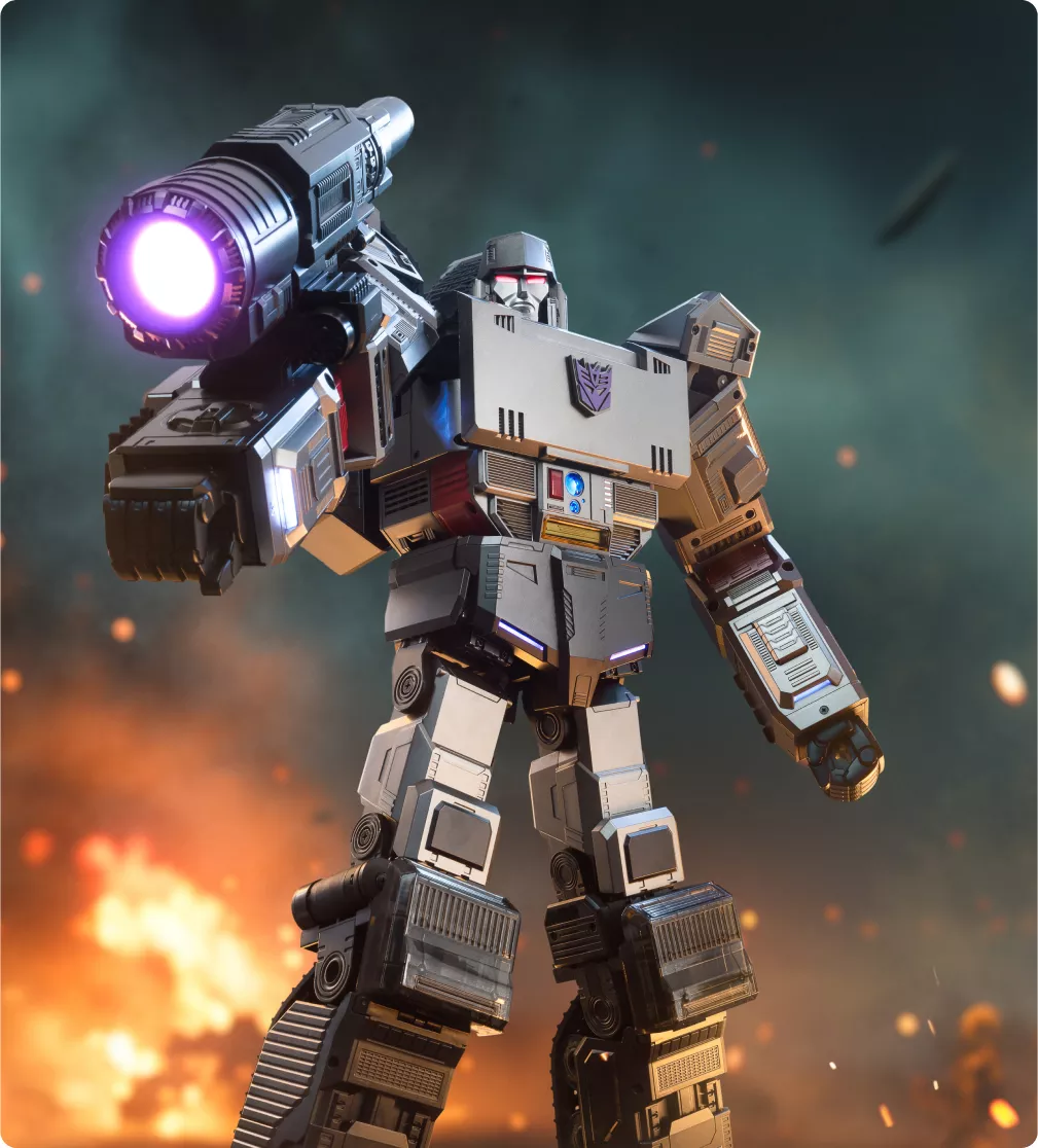 Transformers X Robosen - Megatron - G1 Flaggschiff-Serie